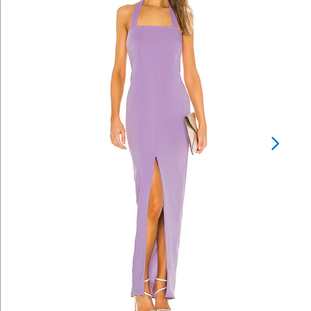 Lovers & Friends Rossi gown in lavender/purple